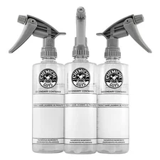 ACC138 Secondary Container Dilution Bottle with Heavy Duty Sprayer 16 oz 3 Pack
