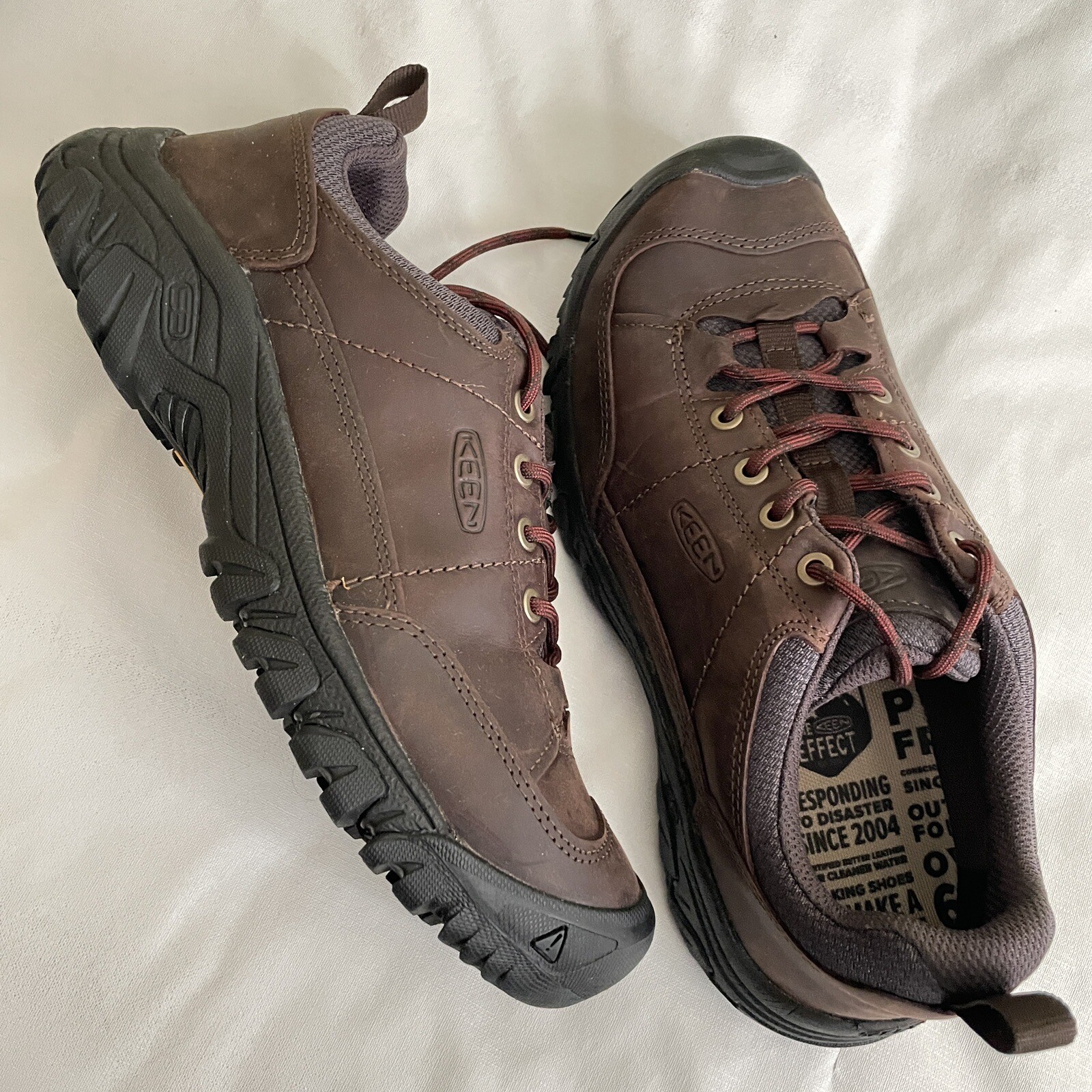 KEEN Men's Targhee 3 Oxford Casual Hiking Shoes Dark Earth/Mulch Men’s