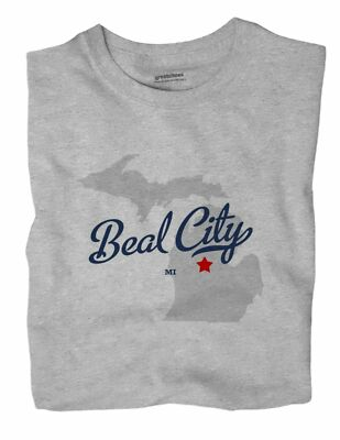 #ad #ad Beal City Michigan MI T Shirt MAP $18.99