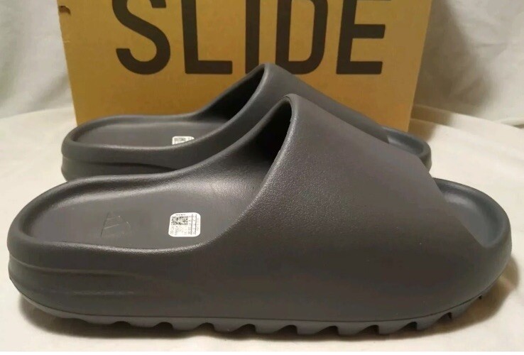 ✓🔥Adidas Yeezy Slide Slate Grey - ID2350 - *IN HAND