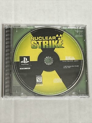 Nuclear Strike (Sony PlayStation 1, 1997) No Manual