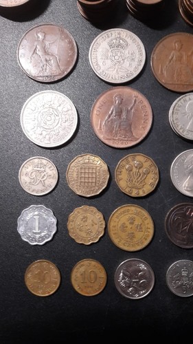 Lotto di 120 Monete - Regno Unito & Commonwealth - Foto 19 di 22