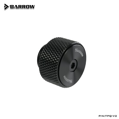 Barrow G1/4'' Manual Exhaust Valve Release Air Valve Plug , Black , TPQ-V2