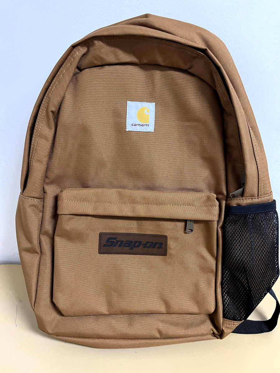 Carhartt - Snap-On Tools Brown Canvas Backpack, Unused Condition