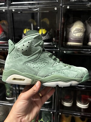 Air Jordan Macklemore 6 PE Size 11 Promo Sample Cadet Green Cactus Shark