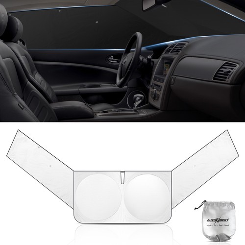 Car Sun Shade Cooler Windscreen UV Heat Reflective Visor Front Side