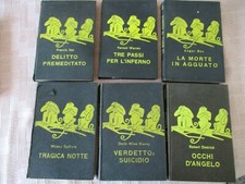 Garzanti - "Serie Gialla" - Raccolta di 8 libri editati fra il 1955 e il 1963