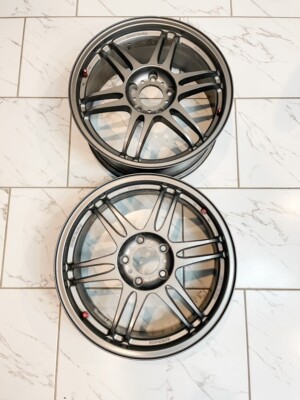 Kosei Racing K1 TS JDM Wheels 17x7 +50 Gunmetal 2x | eBay