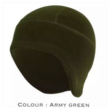 Beanie Green Hat Ear Protection : : clay pigeon shooting accessories