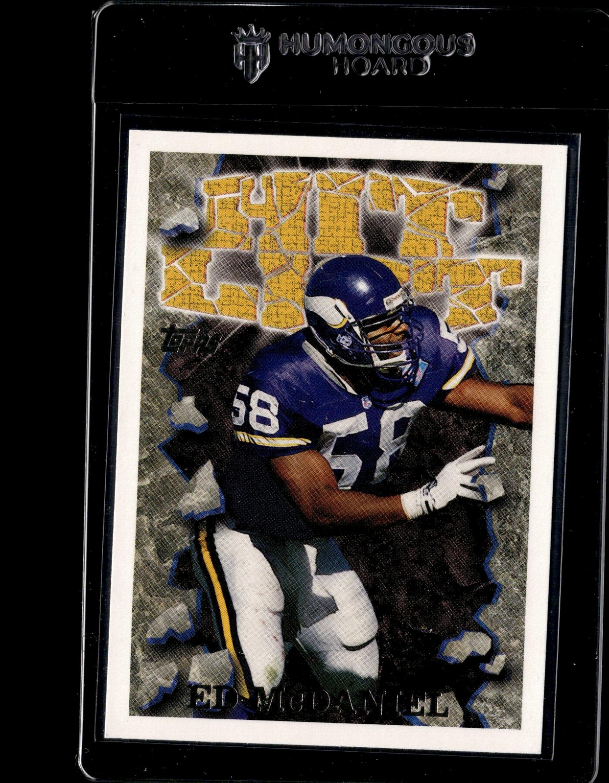 1995 Topps Hit List #7 Ed McDaniel