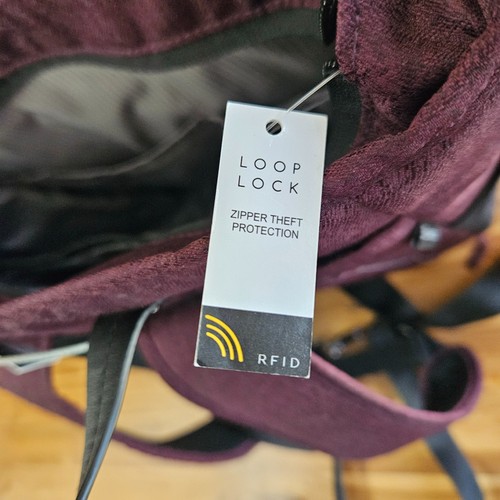 Mochila convertible Sherpani Sojourn Travel Tote, púrpura, REI, NUEVA CON ETIQUETAS - Imagen 5 de 9