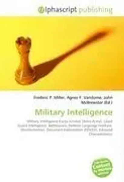 Frederic P. Miller (U. A.) | Military Intelligence | Taschenbuch | Englisch-image
