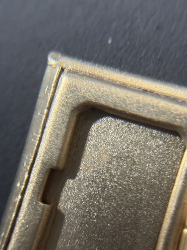 Colgante con dije medallón bíblico grabado relleno de oro de 14k vintage - Imagen 5 de 20