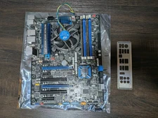 Intel Extreme Board DZ77GA-70K  CPU i5-2400 4GB RAM IO Shield