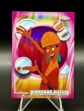 2026 Topps Chrome Disney #17 Emperor Kuzco Pink Refractor /250