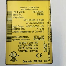 Safety Relay UE43-3AR3D2 6034568 24V DC for SICK Evaluation unit