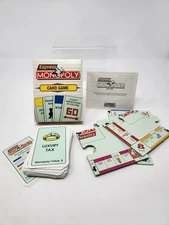 Tiny Travel Vintage 1993 Express Monopoly Card  Game Travel Board Game Complete