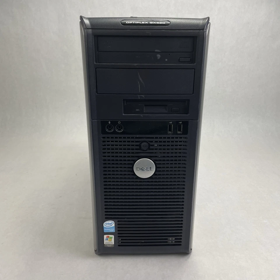 Dell OptiPlex GX520 MT Pentium 4 3.20 GHz 2 GB Ram No HDD No OS - Image 4 of 4