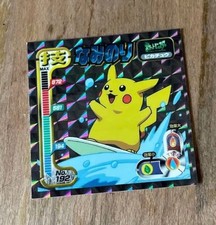 Pokemon Pikachu Surfing Sticker Amada No.192 Japanese Edition