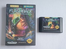 Flashback: The Quest for Identity Sega Genesis, 1993 Cartridge Box Only