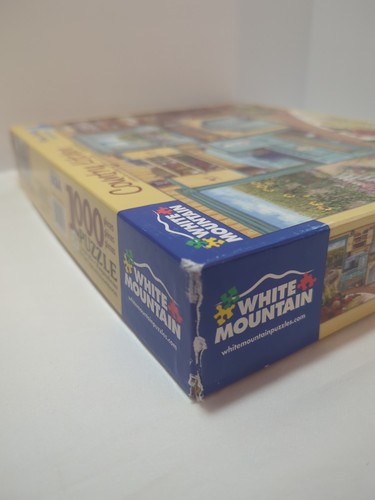 Janet Kruskamp White Mountain Jigsaw Puzzle Country Kitchen Complete - Picture 3 of 6