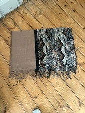 Brown Animal Print Soft feel scarf/Pashmina -BNWOT