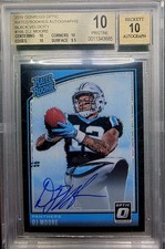 2018 Optic Rookie #166 BLACK VELOCITY DJ Moore (10/25) PRISTINE 10/AUTO 10 RC🔥