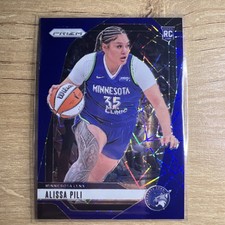Alissa Pili 2024 Panini Prizm WNBA Blue Velocity Prizms Rookie #83