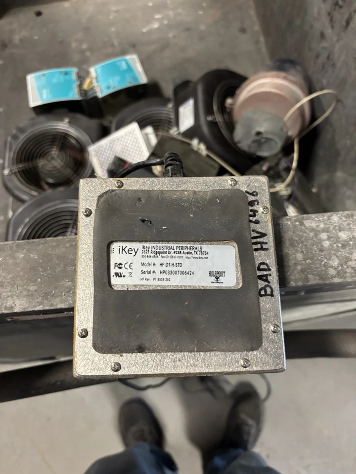 iKey HP-DT-H-STD Industrial Pointing Device Serial Connection USED - Image 2 of 3