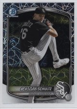 2025 Bowman Chrome Prospects Laser Refractor Noah Schultz #BCP-177 1p0o