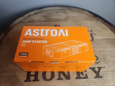 AstroAI S8 Car Battery Jump Starter 1500A Battery Pack (Orange) 