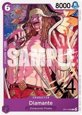 4X One Piece Card Game Diamante OP14-066 Common NM Presale