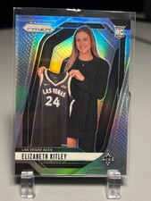 2024 Panini Prizm WNBA Elizabeth Kitley #140 Silver Prizm Rookie Las Vegas Aces