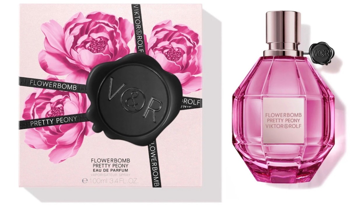 VIKTOR&ROLF FLOWERBOMB PRETTY PEONY EAU DE PARFUM SPRAY WOMEN 3.4
