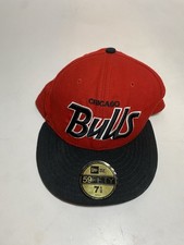 New Era NBA Chicago Bulls Windy City 59Fifty Fitted Hat Size 7-1/2