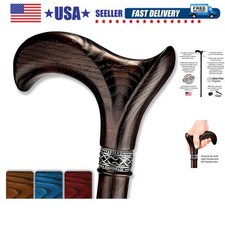 Walking Cane - Handmade, Ergonomic, Wooden - Canes for Men  Women - Walking ...