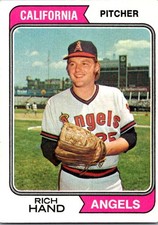 Rich Hand 1974 Topps #571 California Angels