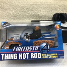 ToyBiz 2005 Fantastic Four Thing Hot Rod Vehicle Unopened Toy