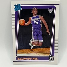 2021-22 Panini Donruss Davion Mitchell RC #205 SAC