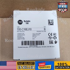 New Allen-Bradley 100-C16EJ10 Contactor, 24v DC Coil US Free Tax
