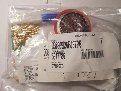 D38999/26FJ37PB  Stecker Mil rund new OVP Connector