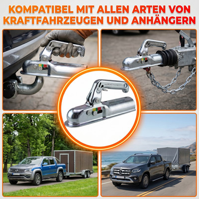 Winterhoff Kugelkupplung Zugmaul Zugkugelkupplung Modell W8B 800 kg 60 mm rund