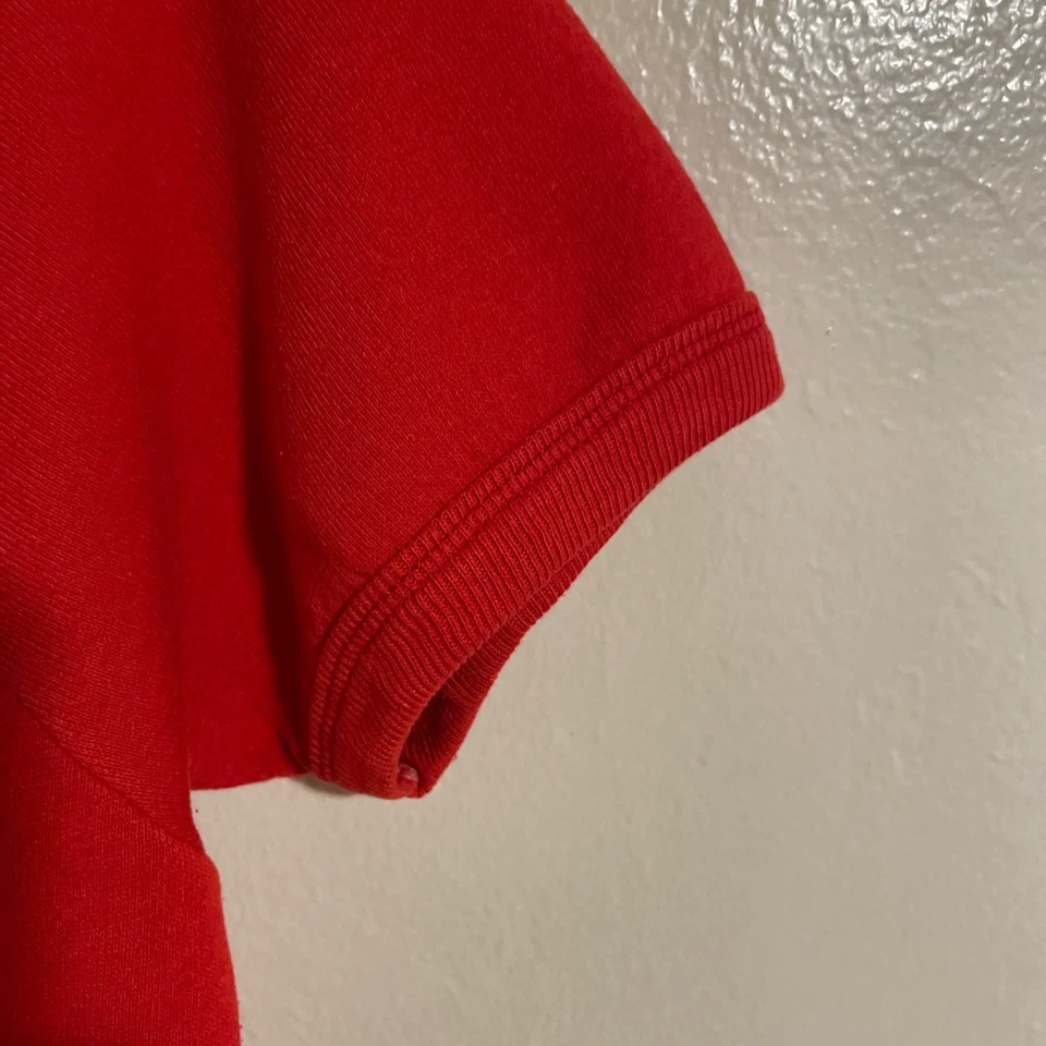 Vintage 70s Sportswear Sweatshirt Mens Medium Short Sleeve Crewneck Made in USA - Image 3 of 4