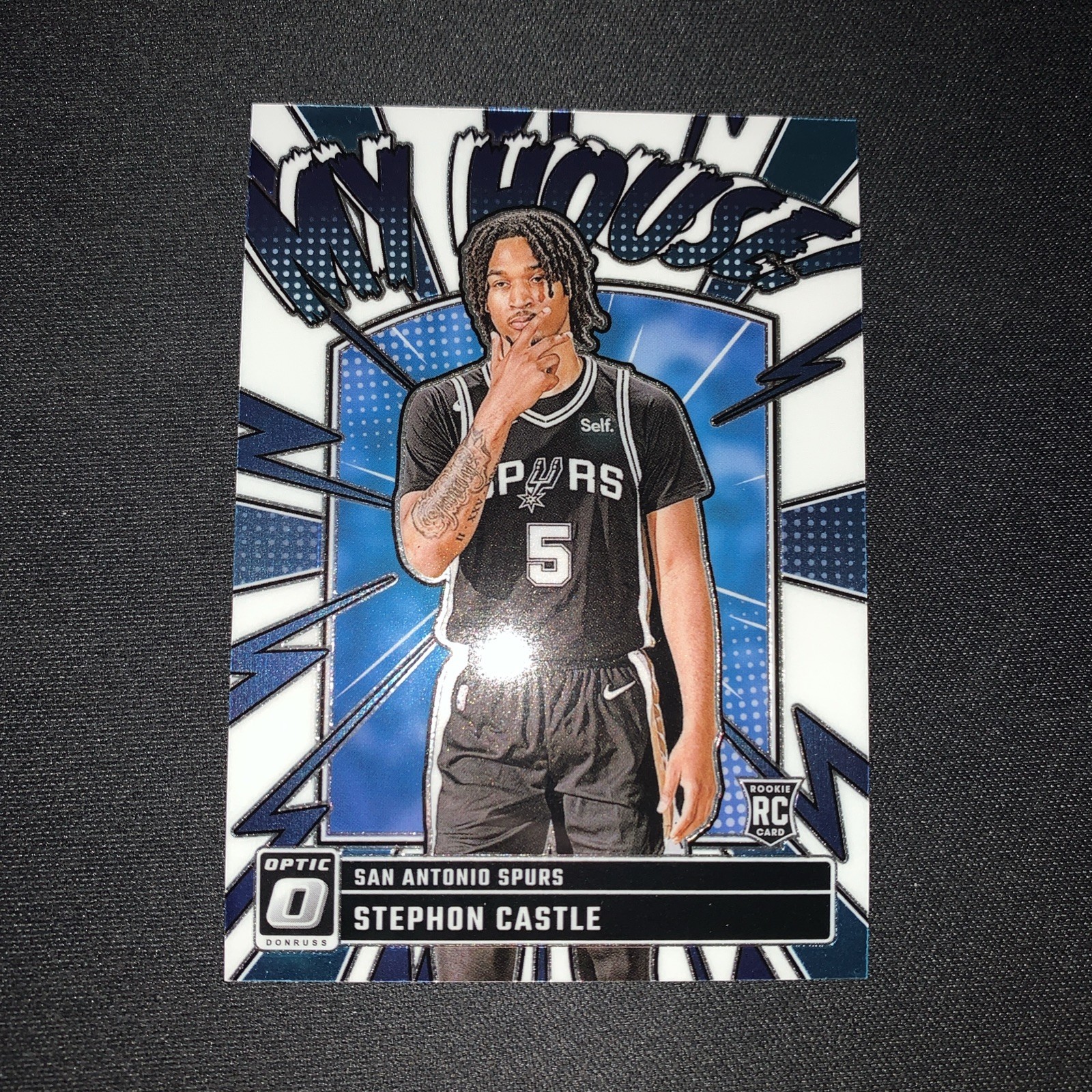 STEPHON CASTLE 2024-25 DONRUSS OPTIC BASKETBALL ROOKIE MY HOUSE! RC  