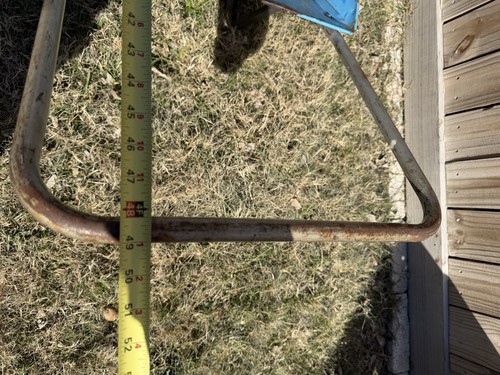 Rare vintage 1957-1958 Radio Flyer Blue Radio Garden Cart - Picture 8 of 12