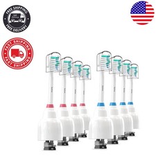 8-Pack Philips Sonicare Replacement Brush Heads for E Series Clean
