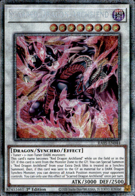 Yu-Gi-Oh | Narbendrache Erzunterweltler | Starlight Rare | RA05-DE044 | 1. Auflage
