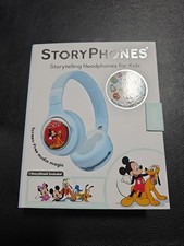 Storyphones Storytelling headphones for KIDS, Disney Bundle with Stories Blue