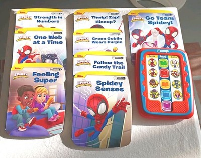 Marvel SPIDEY and HIS AMAZING FRIENDS: Me Reader Jr 8 Board BOOKS & PLAYER 