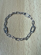 Pandora ME Armband 20cm + Pavé Doppel-Link | 925 Silber | Top Zustand